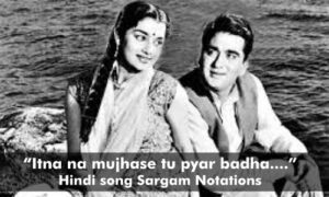 Itna na mujhase tu pyar badha